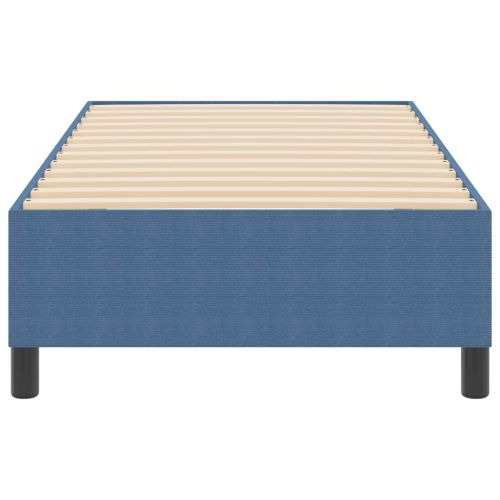 Платформено легло Синьо 80 x 200 cm текстил