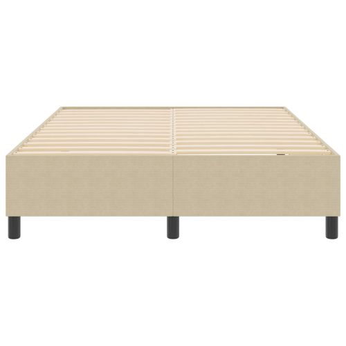 Платформено легло Сивозелен 160 x 200 cm текстил