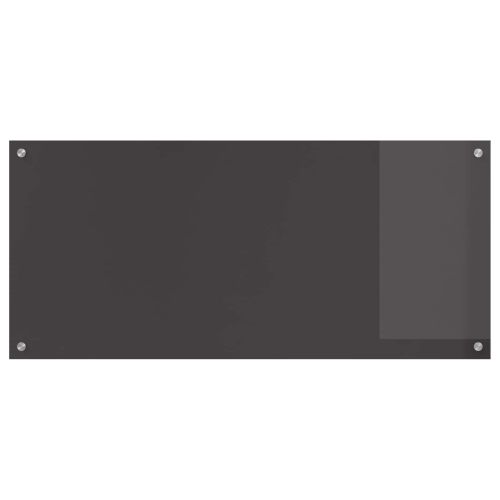 Кухненски заден панел Тъмносив 110 x 50 x 0,6 см