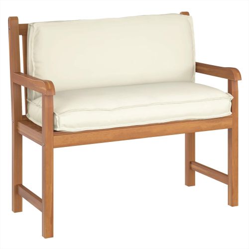 Възглавница за палетна облегалка Крем 120 x 40 x 12 cm