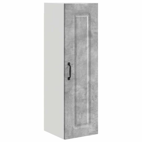 Кухненски шкаф Циментено сиво 30 x 31 x 100 см Инженерно дърво