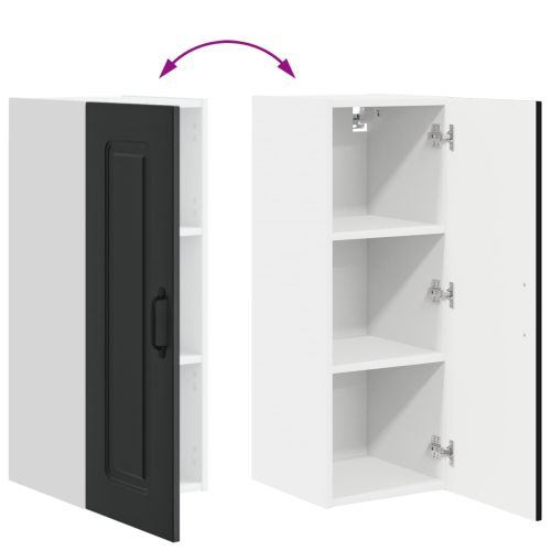 Кухненски шкаф Kalmar 2 pcs Черно 30 x 31 x 80 см