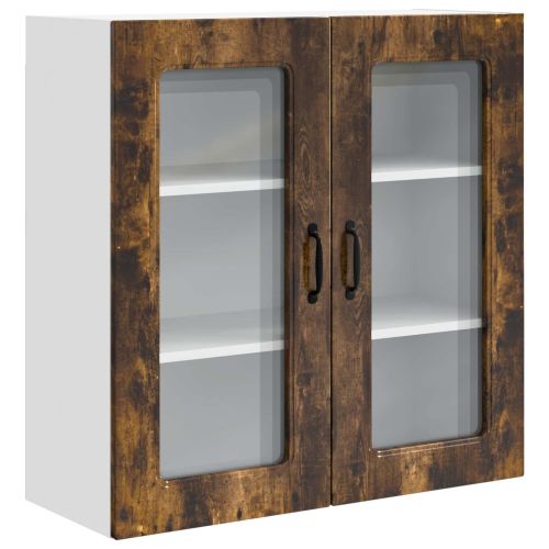 Кухненски шкаф с рафт Димян дъб 80 x 31 x 80 см Инженерно дърво