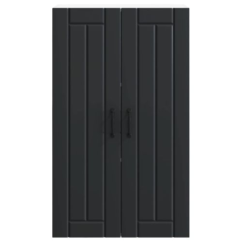 Кухненски шкаф Черно 60 x 31 x 100 см Инженерно дърво