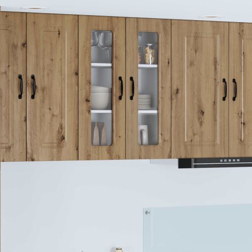 Кухненски шкаф с рафт Дъб 60 x 31 x 80 см Инженерно дърво