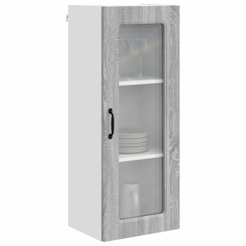 Кухненски шкаф Сив Сонома 40 x 31 x 100 см Инженерно дърво