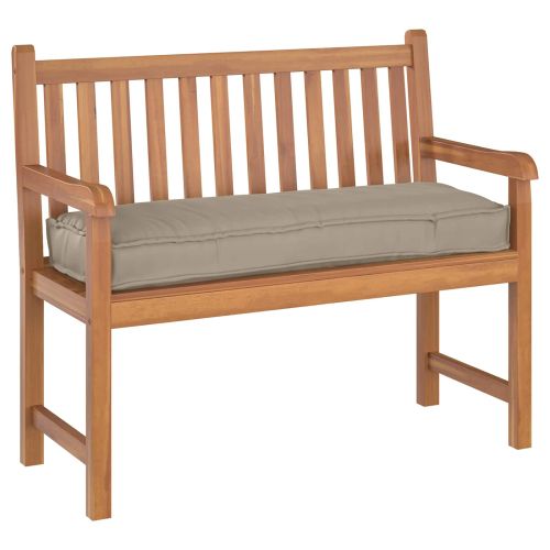 Възглавница за палетна пейка Таупе 120 x 40 x 8 см