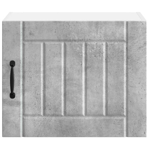 Кухненски шкаф 2 pcs Циментено сиво 50 x 31 x 40 см