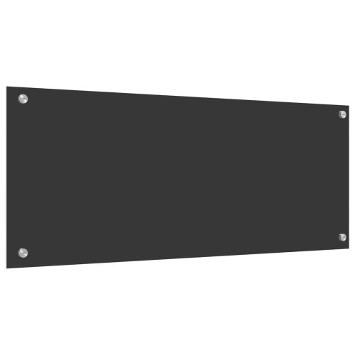 Кухненски заден панел Тъмносив 100 x 40 x 0,6 см