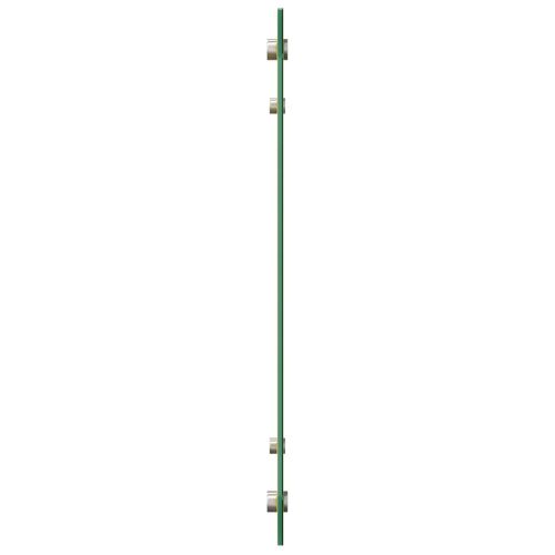 Кухненски заден панел Жълто 80 x 50 x 0,6 см закалено стъкло