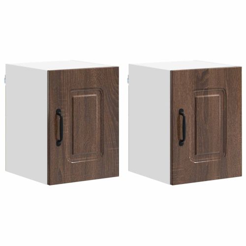 Кухненски шкаф Kalmar 2 pcs Кафяв дъб 30 x 31 x 40 см