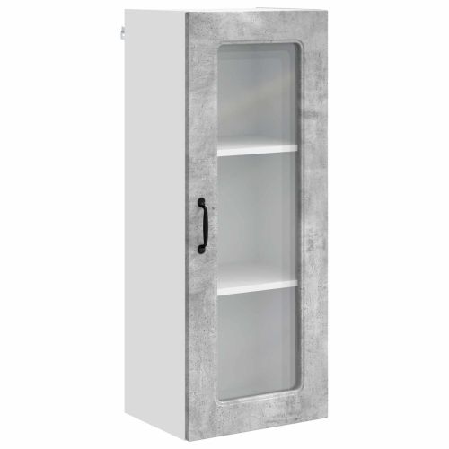 Кухненски шкаф Циментено сиво 40 x 31 x 100 см Инженерно дърво