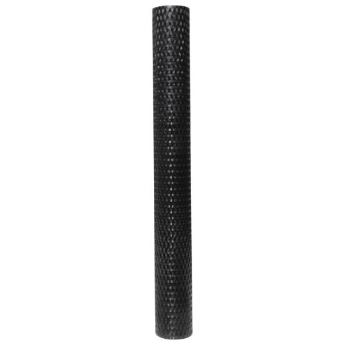 Балконски параван, черен, 400x90 см, полиратан