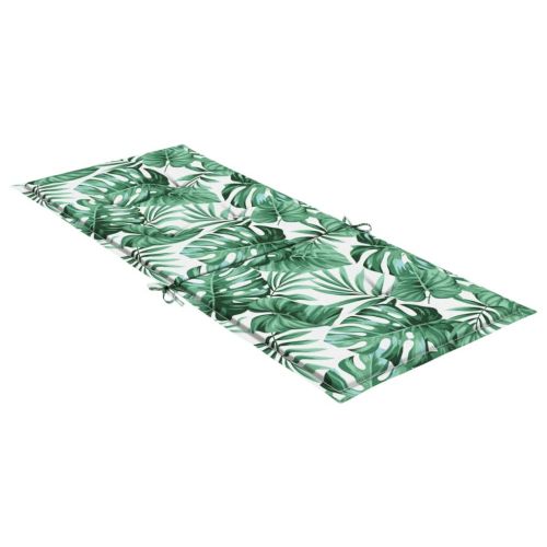 Наклоняеми градински столове с възглавници, 4 бр, тик масив