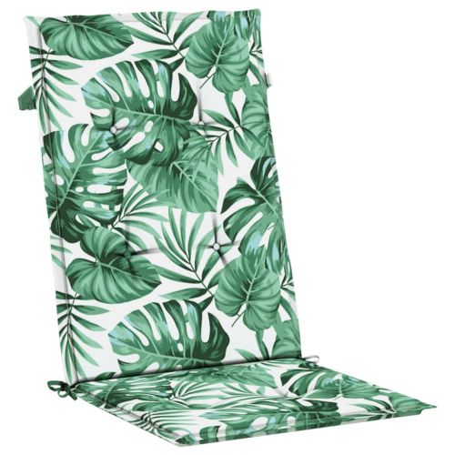 Наклоняеми градински столове с възглавници, 8 бр, тик масив