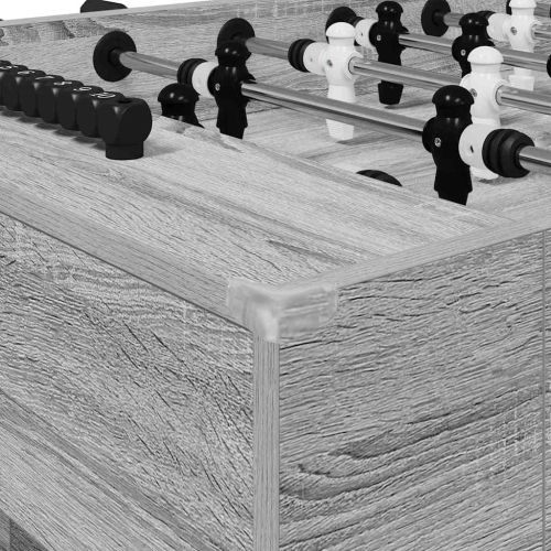 Футболна маса 2 pcs Сив Сонома 146,5 x 74 x 85 см