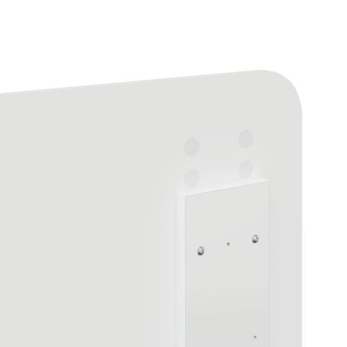 Рамка за легло с чекмедже Бяло 120 x 190 cm Инженерна дървесина