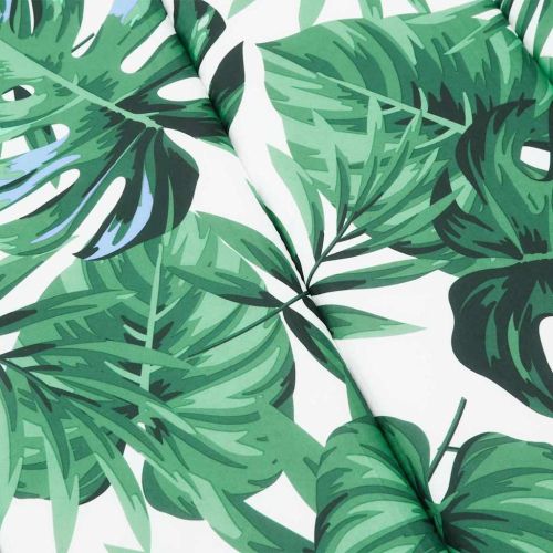 Възглавница за шезлонг Листо Мотив с листа 200 x 70 x 3 cm