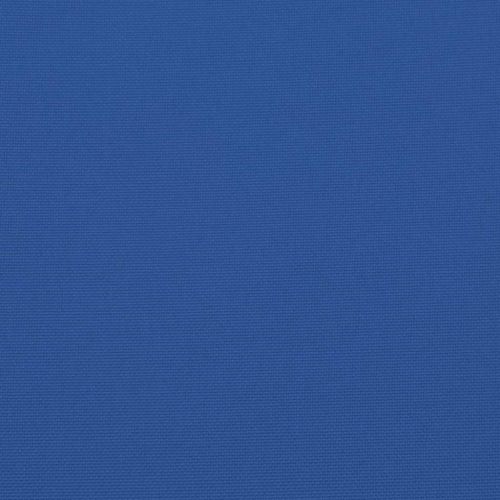 Възглавници за столове Едноцветен 2 pcs Синьо 58 x 77 x 4,5 см