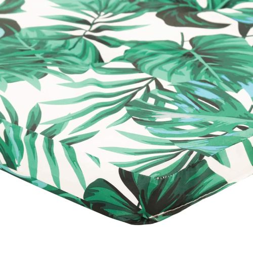 Възглавници за столове 2 pcs Мотив с листа 58 x 77 x 4,5 см