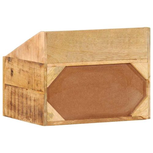 Нощен шкаф Кафяво 40 x 30 x 30 см Масивна дървесина от манго