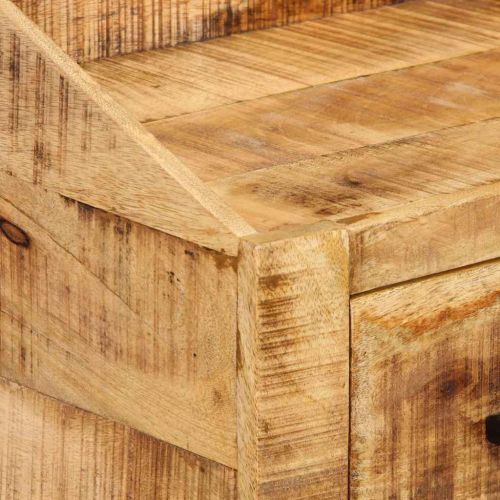 Нощен шкаф Кафяво 40 x 30 x 30 см Масивна дървесина от манго