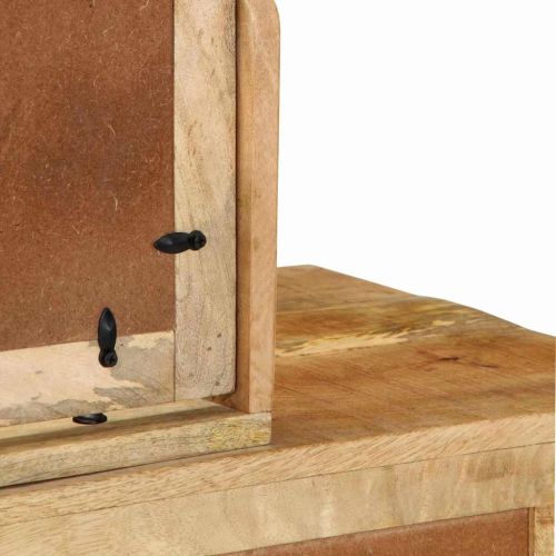 Тоалетка Кафяво 100 x 40 x 120 см Масивна дървесина от манго