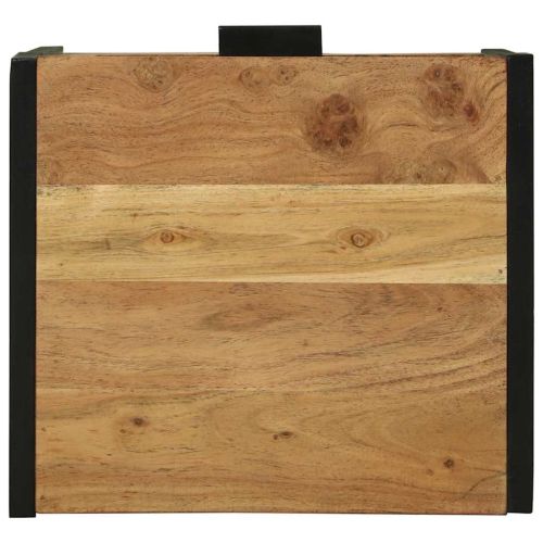 Нощен шкаф Кафяво 40 x 35 x 50 см Масивна акациева дървесина