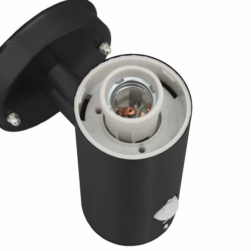 Външна стенна лампа Черно 15 x 7,5 x 33 см