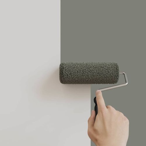 Боя за стени Сив 16,5 x 16,5 x 16 см Стенно пано