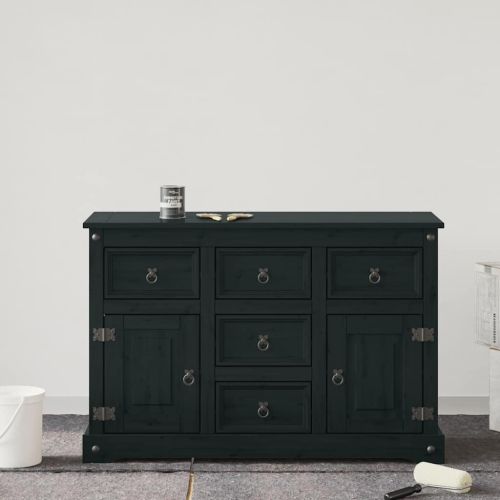 Боя за мебели Черно 10 x 10 x 12 см Стенно пано