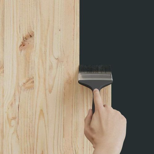 Боя за мебели Черно 10 x 10 x 12 см Стенно пано