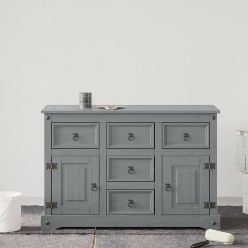 Боя за мебели Сив 10 x 10 x 12 см Стенно пано