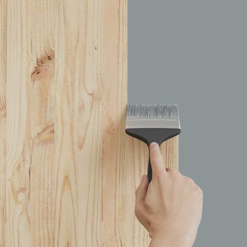 Боя за мебели Сив 10 x 10 x 12 см Стенно пано