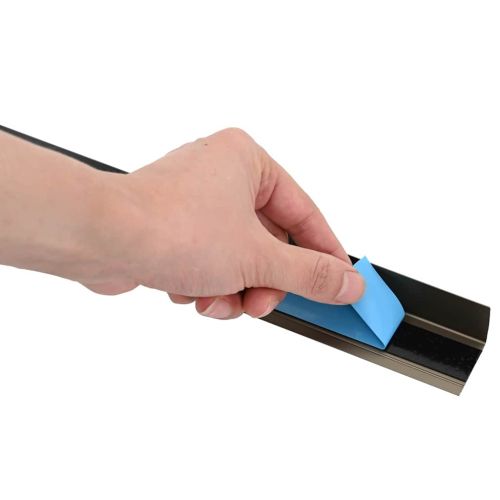 Профили за ръбове на стълби 30 pcs Шампанско 67 cm Алуминий