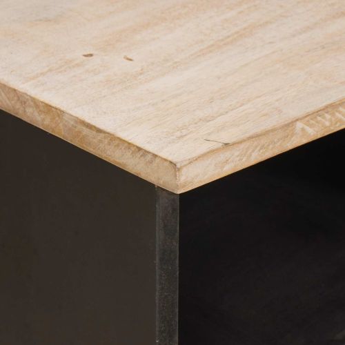 ТВ шкаф с чекмедже Финал на бяло измиване 70 x 33,5 x 46 см