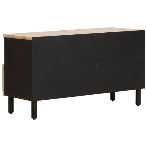 ТВ шкаф с чекмедже Финал на бяло измиване 80 x 33,5 x 46 см