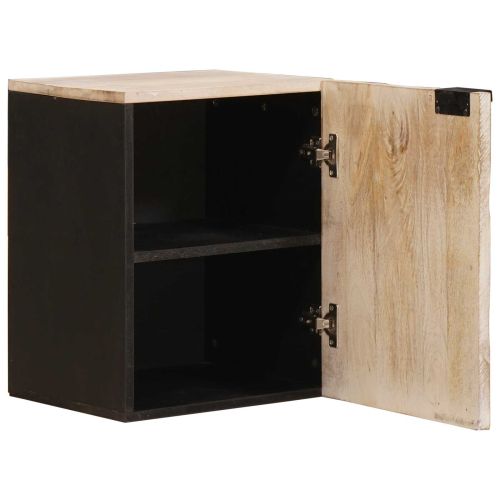 Окачен шкаф за баня Геометричен Бяло