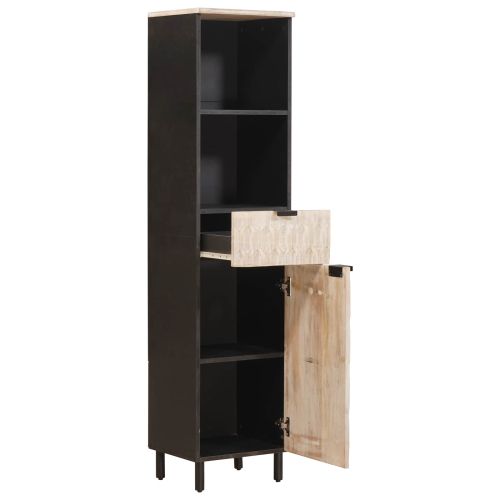 Шкаф за баня Едноцветен Бяло