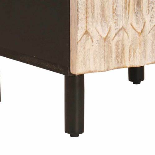 Шкаф за баня Едноцветен Бяло