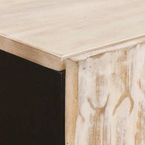 Висок шкаф Едноцветен Финал на бяло измиване