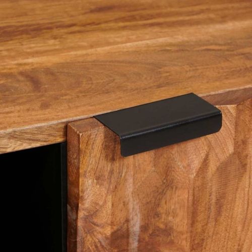 ТВ шкаф с рафт Финал на кафяво акацие 105 x 33,5 x 46 см