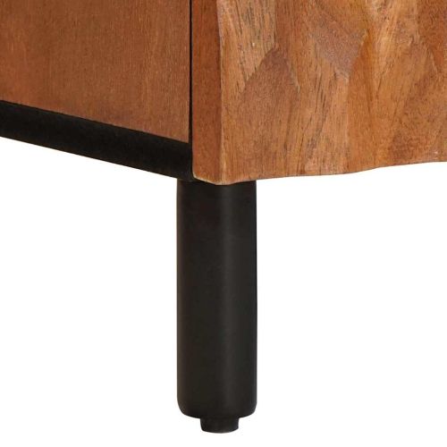 ТВ шкаф с рафт Финал на кафяво акацие 105 x 33,5 x 46 см