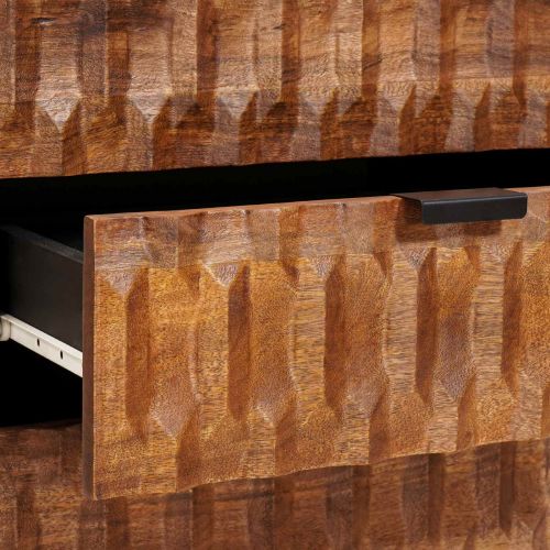 Нощен шкаф Кафяво