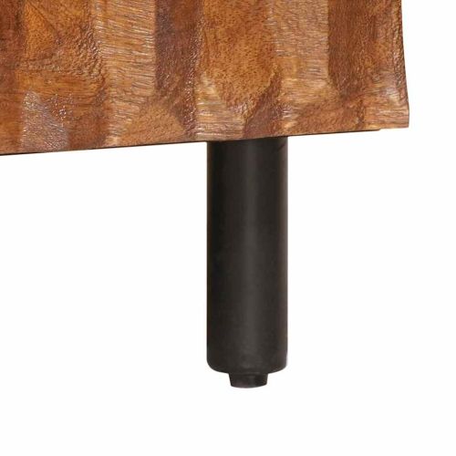 ТВ шкаф с чекмедже Финал на кафяво акацие 105 x 33,5 x 46 см