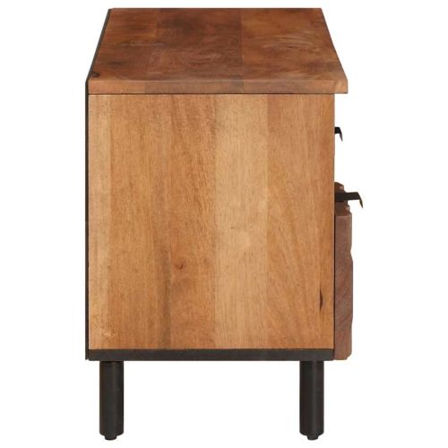 ТВ шкаф с чекмедже Финал на кафяво акацие 100 x 33,5 x 46 см