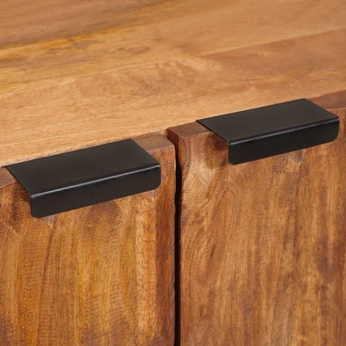 Служебен шкаф Геометричен Финал на кафяво акацие