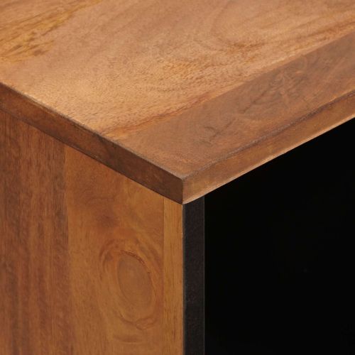 Служебен шкаф Едноцветен Финал на кафяво акацие