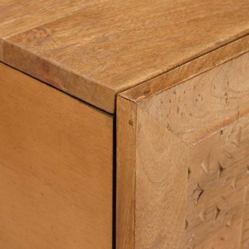 Масичка за кафе със съхранение Светло кафяво 80 x 50 x 40 cm