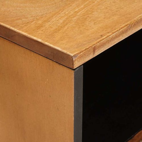 Нощен шкаф с чекмедже с рафт Светло кафяво 50 x 33 x 62 см